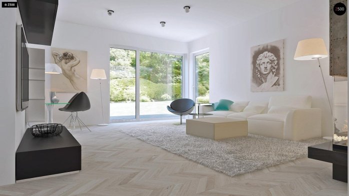 Проект дома U295 k - 7 Двухэтажные дома в Киеве