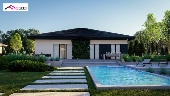 Проект дома U429 - 8 Одноэтажные дома в Киеве