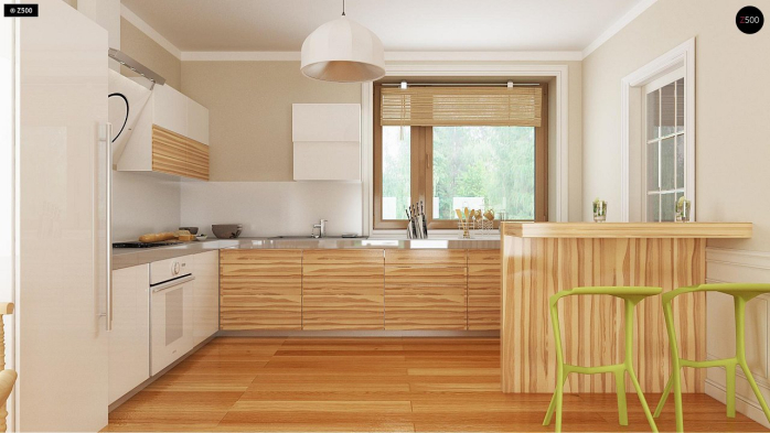 Проект дома U106 - 7 С мансардным этажом дома в Киеве