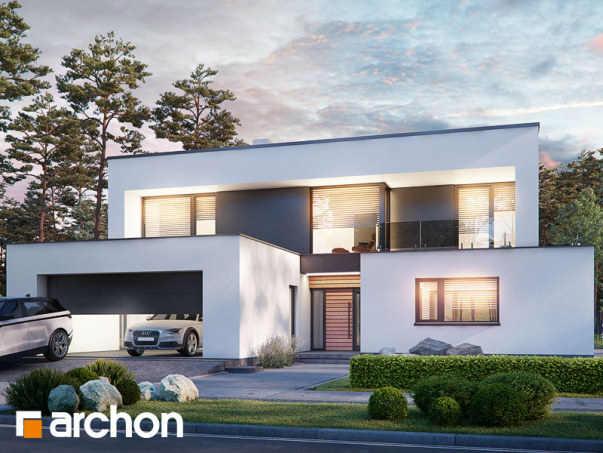 Проект дома Вилла Луна (Г2) - 2 Двухэтажные дома в Киеве