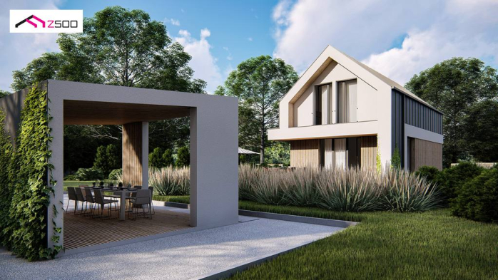 Проект дома U478 - 6 С мансардным этажом дома в Киеве