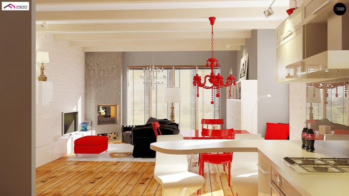 Проект дома U19 - 6 Одноэтажные дома в Киеве