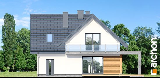 Проект дома Дом в фаворитках - 6 С мансардным этажом дома в Киеве