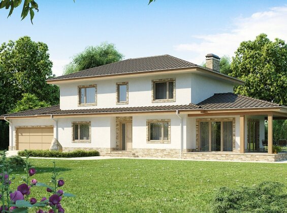 Проект дома U74