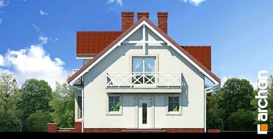 Проект дома Дом в рододендронах (П) вер.2 - 3 С мансардным этажом дома в Киеве