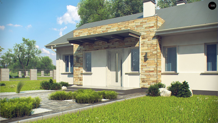 Проект дома U309 - 5 Одноэтажные дома в Киеве