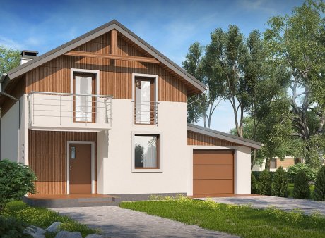 Проект дома U38 D L GP