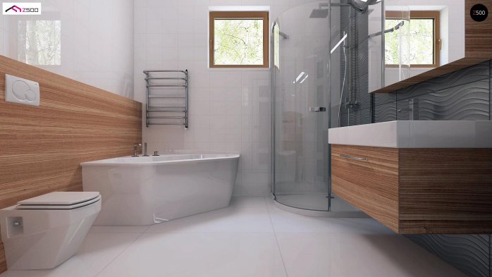 Проект дома U91 - 17 Одноэтажные дома в Киеве