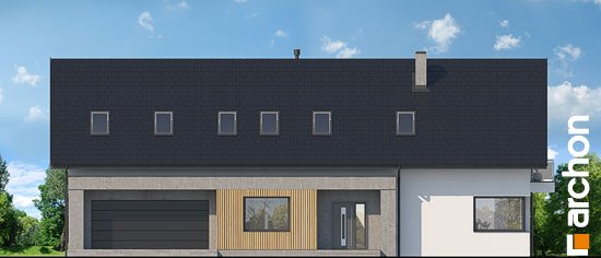 Проект дома Дом в аурорах 10 (Г2) - 3 С мансардным этажом дома в Киеве