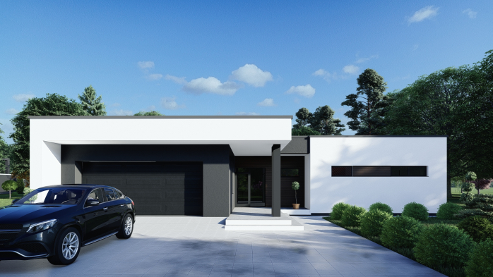 Проєкт будинку DBT 431 - Одноповерхові дома у Києві