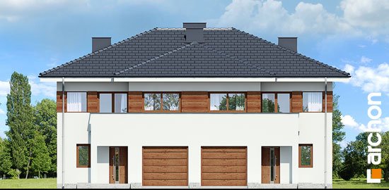 Проект дома Вилла Юлия вер.3 - 3 Двухэтажные дома в Киеве