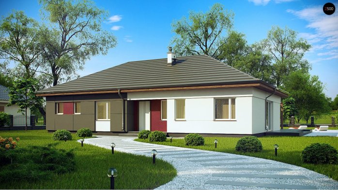 Проект дома U310 - 1 Одноэтажные дома в Киеве