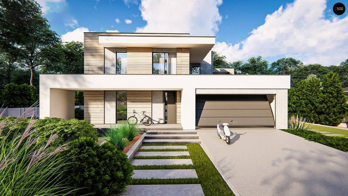 Проект дома Ux31 - 7 Двухэтажные дома в Киеве