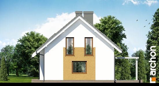 Проект дома Дом в лиметках вер.2 - 4 С мансардным этажом дома в Киеве