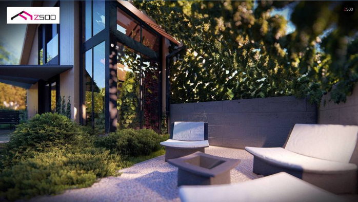 Проект дома U470 - 4 С мансардным этажом дома в Киеве