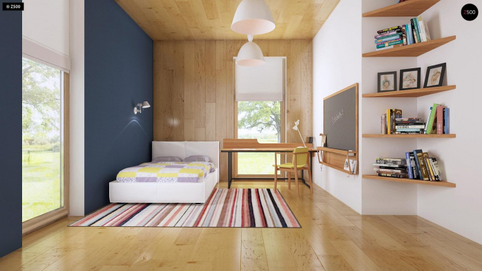 Проект дома Ux35 GL2 v2 - 7 Одноэтажные дома в Киеве