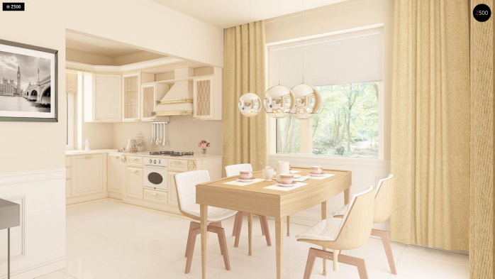 Проект дома U136 GP - 3 Одноэтажные дома в Киеве