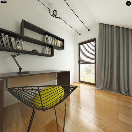 Проект дома U101 - 20 С мансардным этажом дома в Киеве