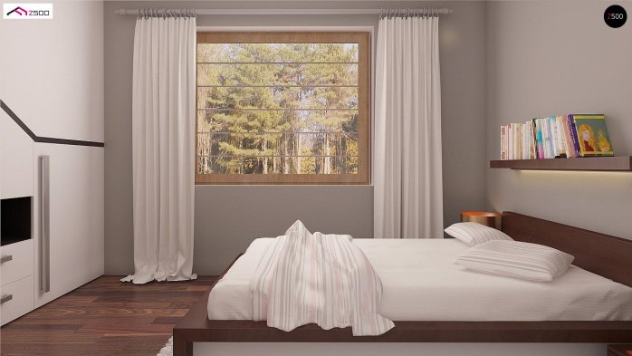 Проект дома U244 - 8 С мансардным этажом дома в Киеве