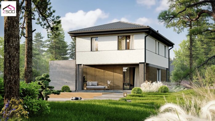 Проект дома U487 - 2 Двухэтажные дома в Киеве