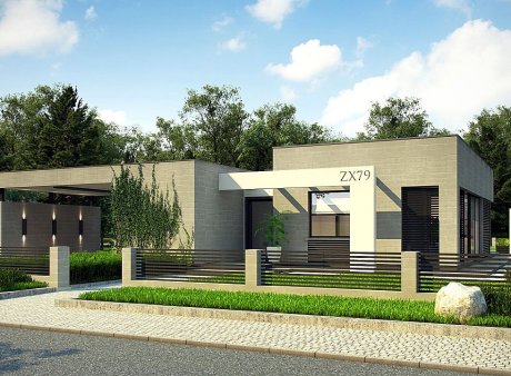 Проект дома Ux79
