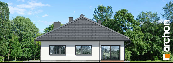 Проект дома Дом в ренклодах 11 (Г2) - 6 Одноэтажные дома в Киеве