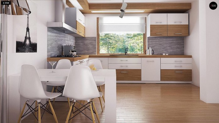 Проект дома U72 - 6 Одноэтажные дома в Киеве