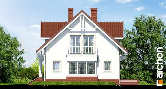 Проект дома Дом в каллах 2 вер.2 - 4 С мансардным этажом дома в Киеве