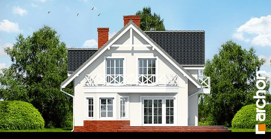 Проект дома Дом в зорях 2 вер.2 - 5 С мансардным этажом дома в Киеве