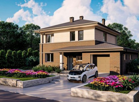 Проект дома Uu11 k+ PK