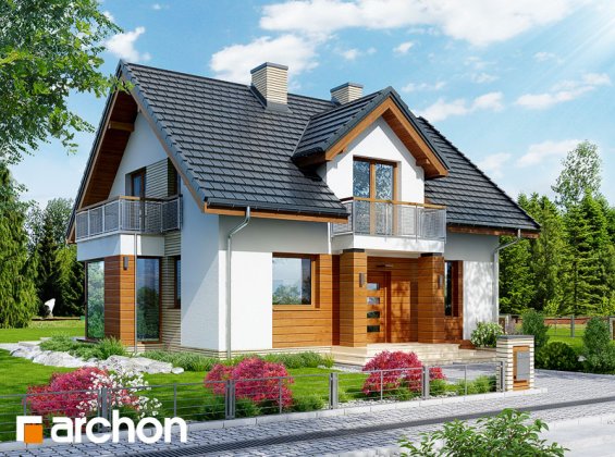 Проект дома Дом в рододендронах 6 (ВH)