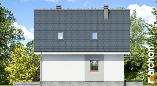 Проект дома Дом в рододендронах 11 (H) - 4 С мансардным этажом дома в Киеве