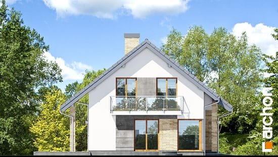 Проект дома Дом в вистерии 3 - 5 С мансардным этажом дома в Киеве