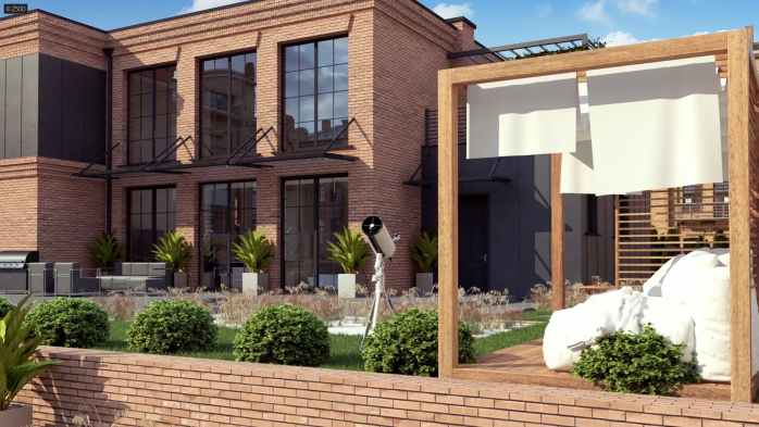 Проект дома Ux126 ba - 5 Двухэтажные дома в Киеве