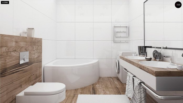 Проект дома U67 - 13 С мансардным этажом дома в Киеве