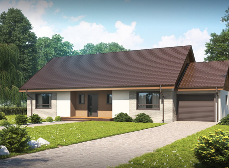 Проект дома U98 L GP