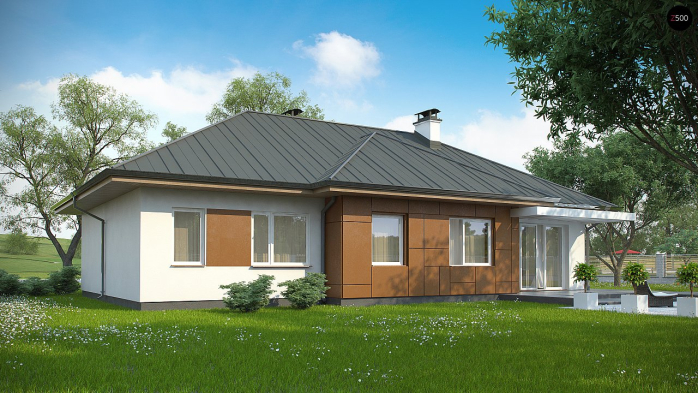 Проект дома U307 - 5 Одноэтажные дома в Киеве