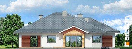 Проект дома Дом в джонагольдах 4 (Г2) - 4 Одноэтажные дома в Киеве