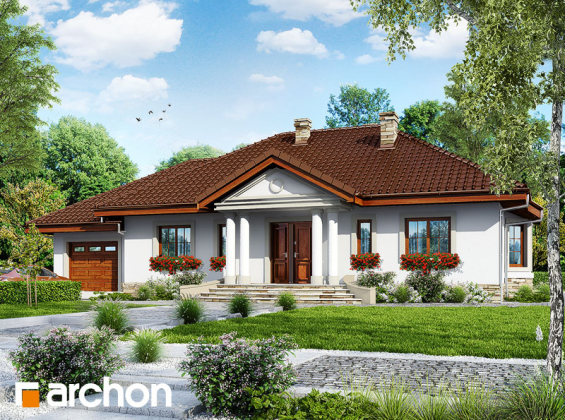 Проект дома Дом в гаурах вер.2