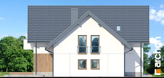 Проект дома Дом в табаско вep.2 вер.2 - 5 С мансардным этажом дома в Киеве