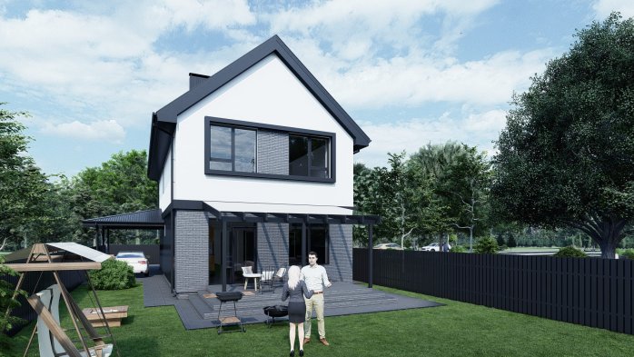 Проєкт будинку DBT 579 - дома у Києві