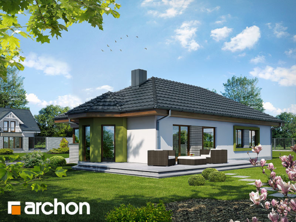 Проект дома Дом в дикоросах 2 вер.2 - 2 С мансардным этажом дома в Киеве