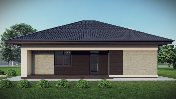 Проєкт будинку DBT 668 - Одноповерхові дома у Києві
