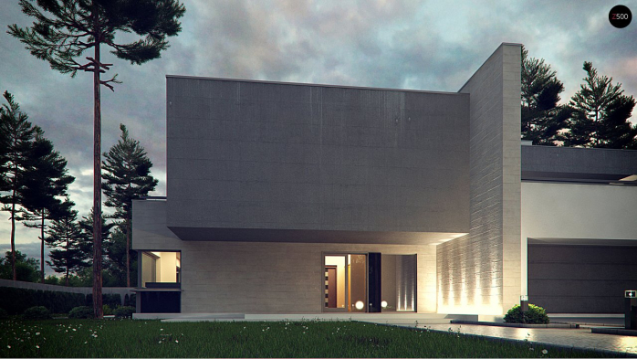 Проект дома Ux127 - 16 Двухэтажные дома в Киеве