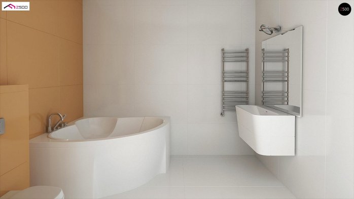 Проект дома U402 B+ - 12 Одноэтажные дома в Киеве