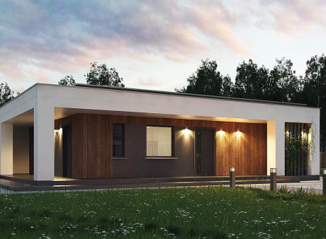 Проект дома Ux76 D