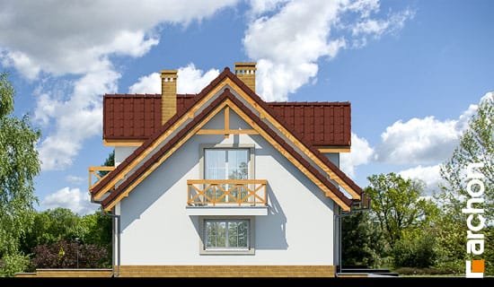 Проект дома Дом в землянике 4 вер.2 - 5 С мансардным этажом дома в Киеве