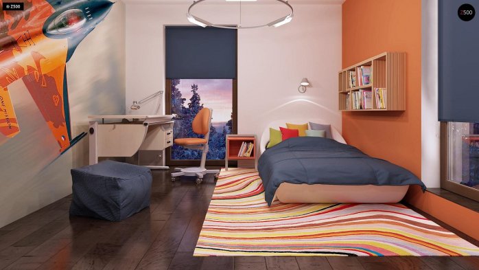 Проєкт будинку Ux45 - Двоповерхові дома у Києві