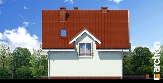 Проект дома Дом в рододендронах (П) вер.2 - 4 С мансардным этажом дома в Киеве