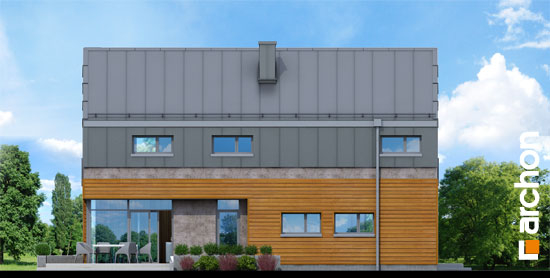 Проект дома Дом под ивой - 5 С мансардным этажом дома в Киеве